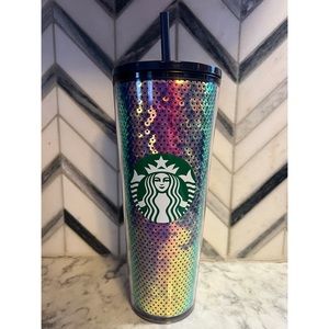 Starbucks Purple Sequin 2020 Holiday Tumbler 24 oz